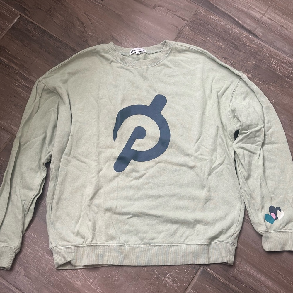 Peloton Small Women's Green Sweatshirt